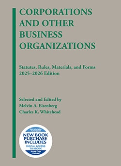 Eisenberg and Whitehead's Corporations and Other Business